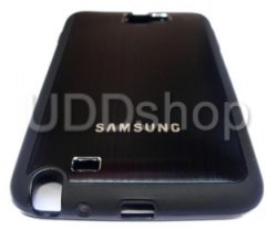 Capa Aluminio Samsung Galaxy Note I9220 e N7000 Preta + Pelicula
