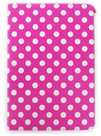 Capa de Couro Giratória Pink c/ Branco Galaxy Tab 8.9 P7300