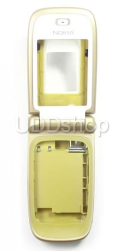 Carcaça Nokia 6131 Dourada Nova Completa
