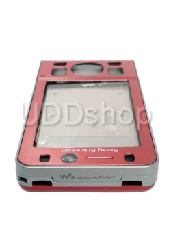 Carcaça Sony Ericsson W910 W910i Vermelha Completa